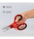 Tijera profesional electricista diseño ergonomico GSC