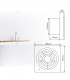 Extractor NAGOD 10W Ø80mm Caudal 70M3/H 230V