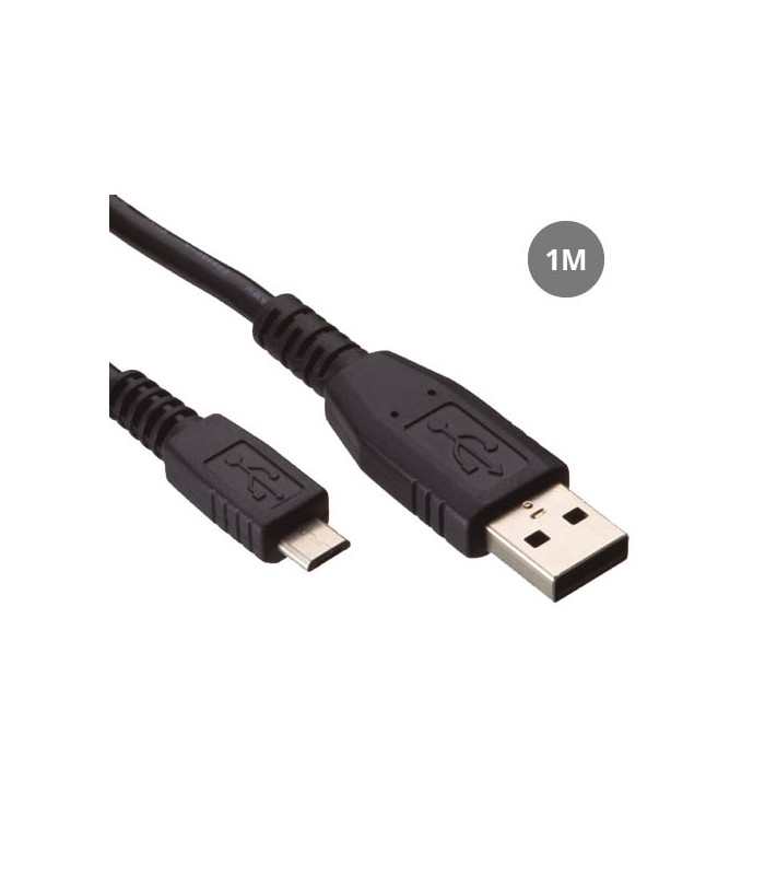 Cable USB-A macho a Micro USB macho 2.0 - 1M