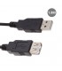 Cable USB-A macho a USB-A hembra 2.0 - 1.8M