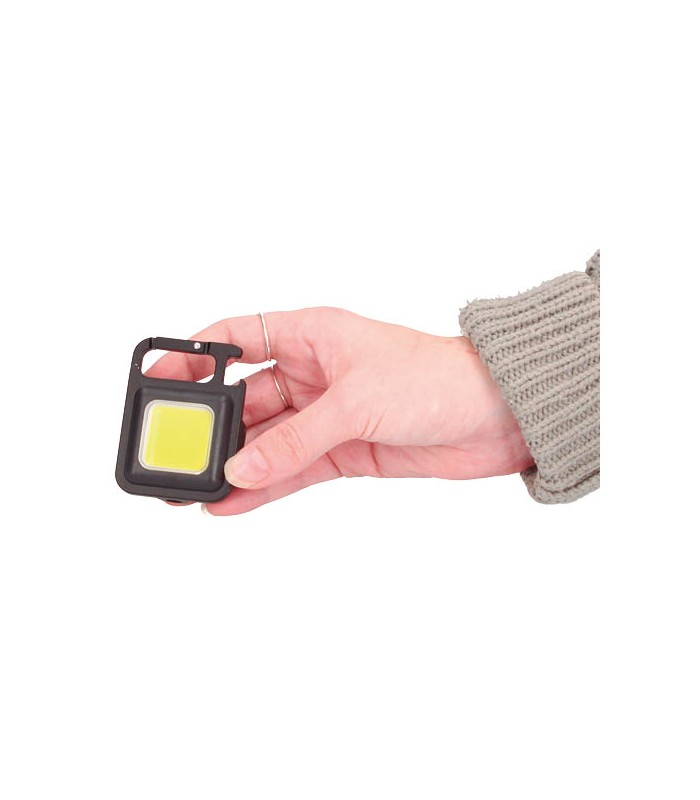 Linterna LED con abridor 3W 350Lm Recargable