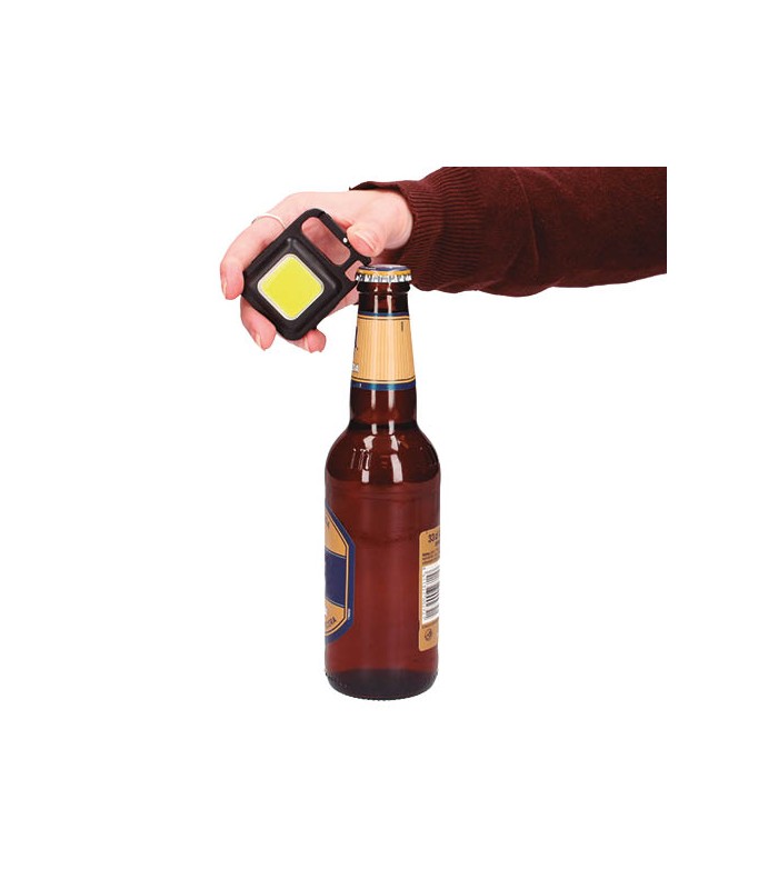 Linterna LED con abridor 3W 350Lm Recargable