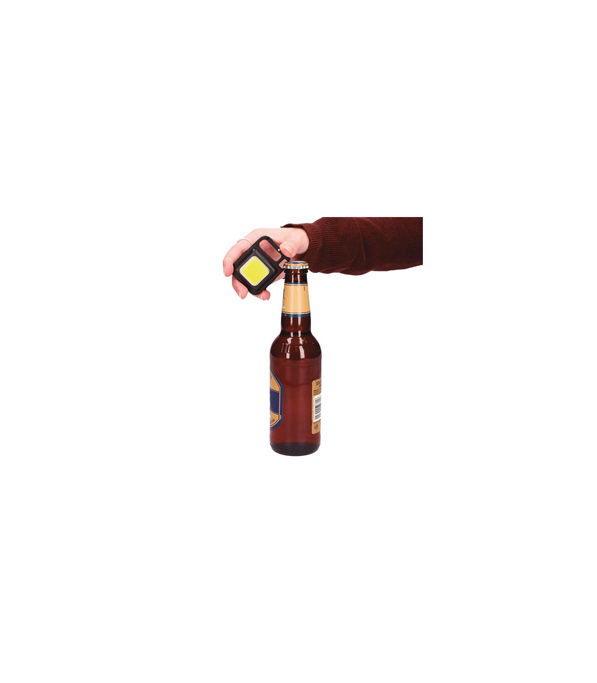 Linterna LED con abridor 3W 350Lm Recargable