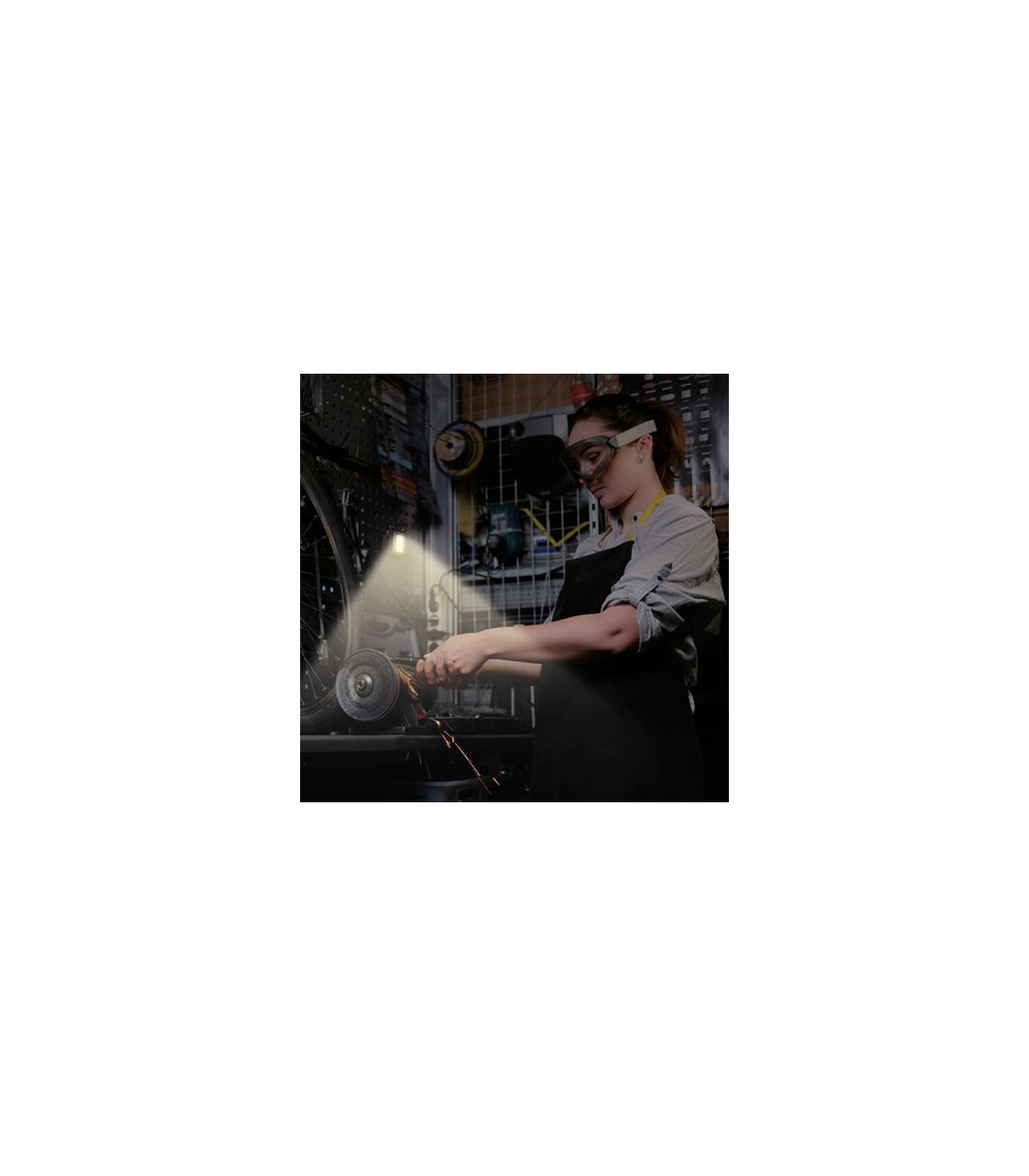 Linterna LED con abridor 3W 350Lm Recargable