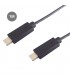 Cable USB-C macho a USB-C macho 2.0 - 1M