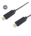 Cable USB-C macho a USB-C macho 2.0 - 1M