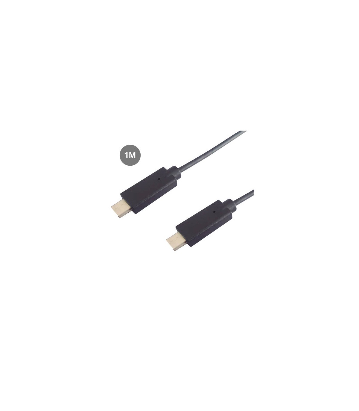 Cable USB-C macho a USB-C macho 2.0 - 1M