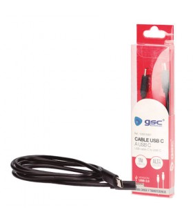 Cable USB-C macho a USB-C macho 2.0 - 1M