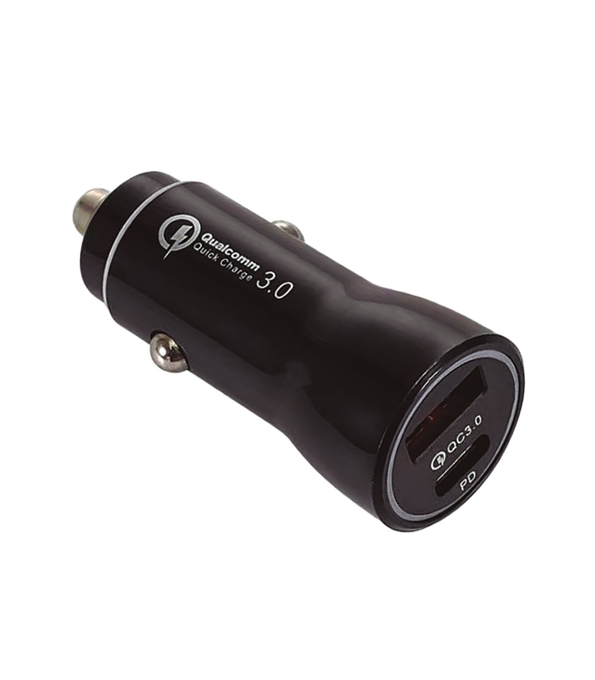 Cargador Mechero Coche a USB C + A QC 3.0 5V/3A 36W