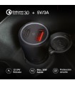 Cargador Mechero Coche a USB C + A QC 3.0 5V/3A 36W