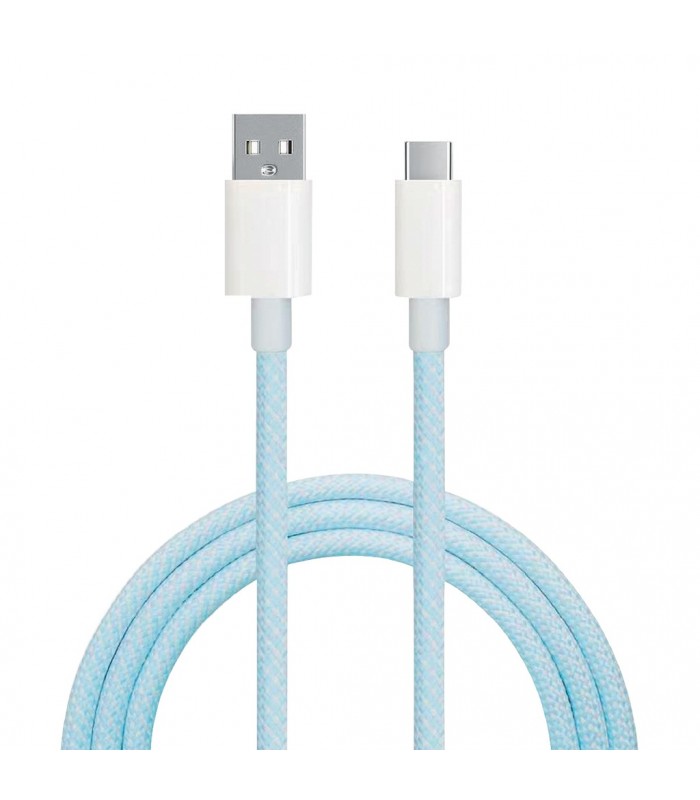 Cable USB Tipo A a USB Tipo C nylon trenzado 1,5M