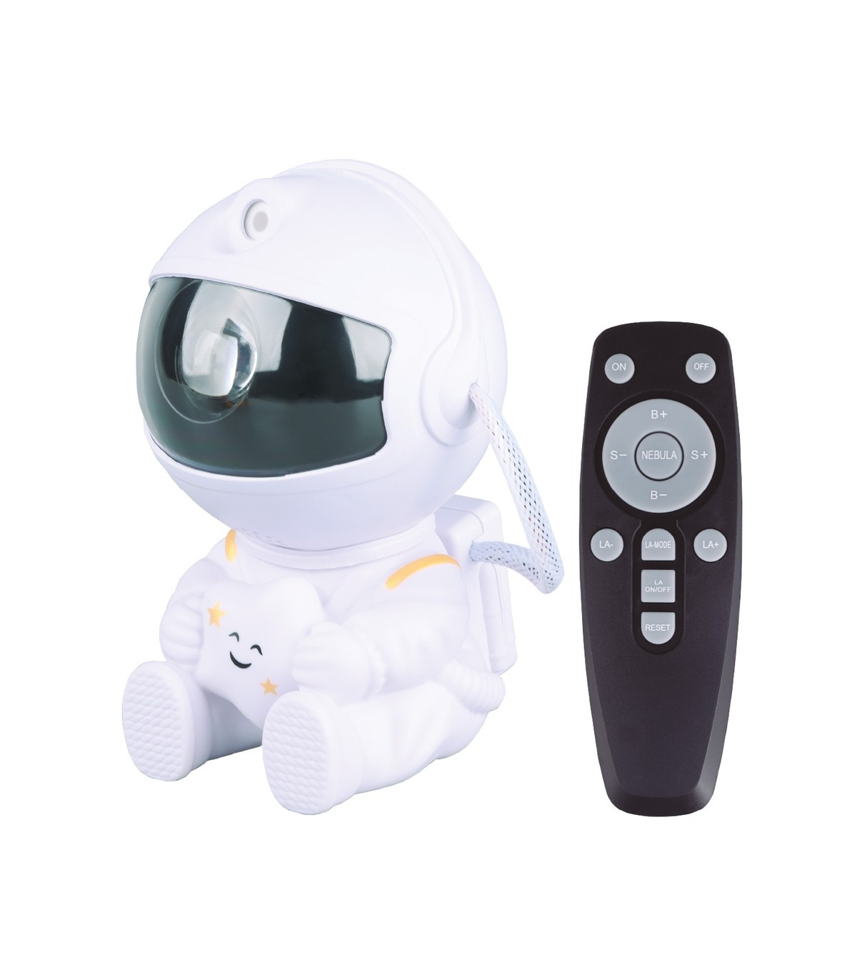 Luz de noche infantil LED Astronauta 3W RGB proyector galaxia