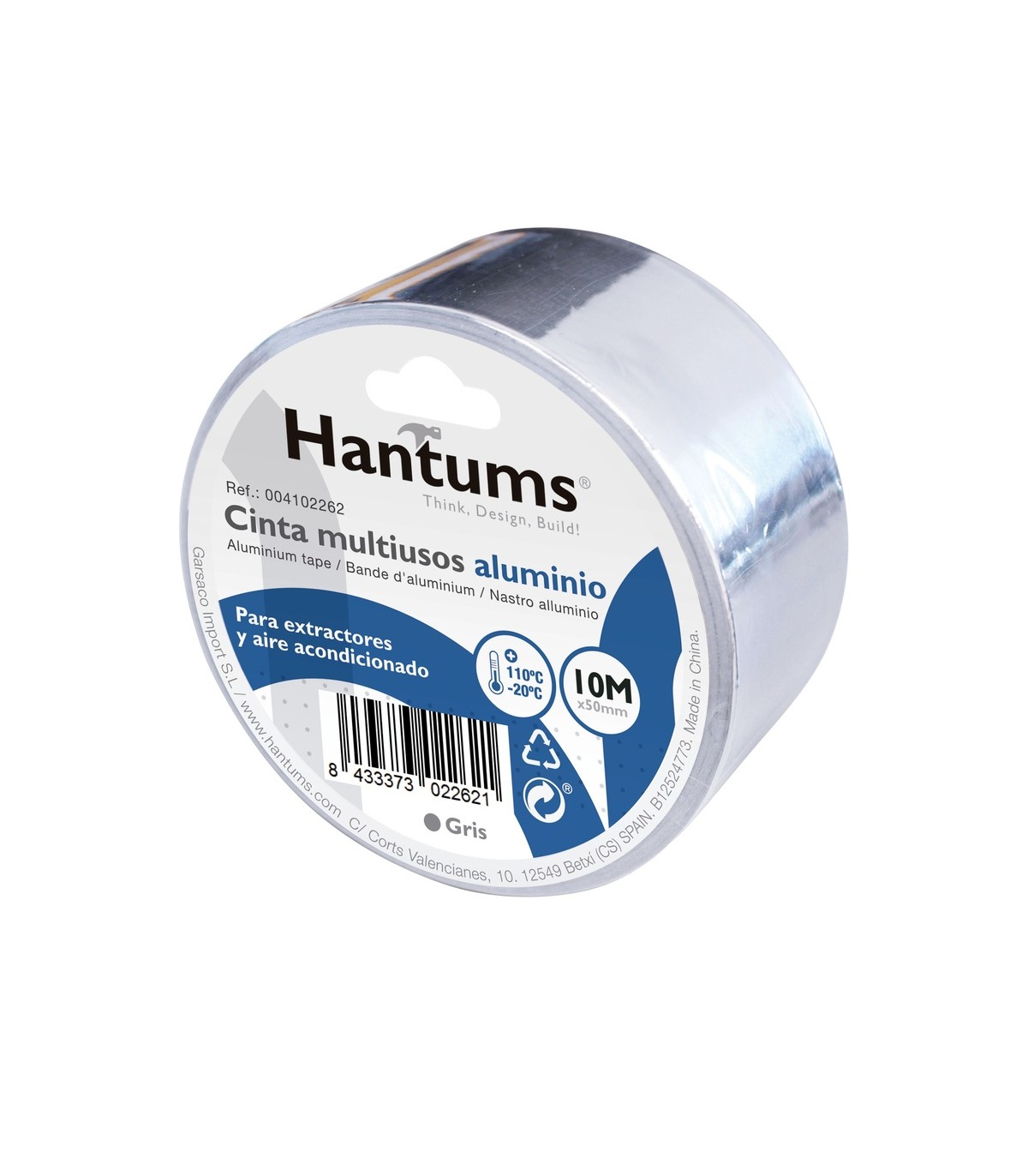 Cinta Aluminio Multiusos 50mm 10 Metros