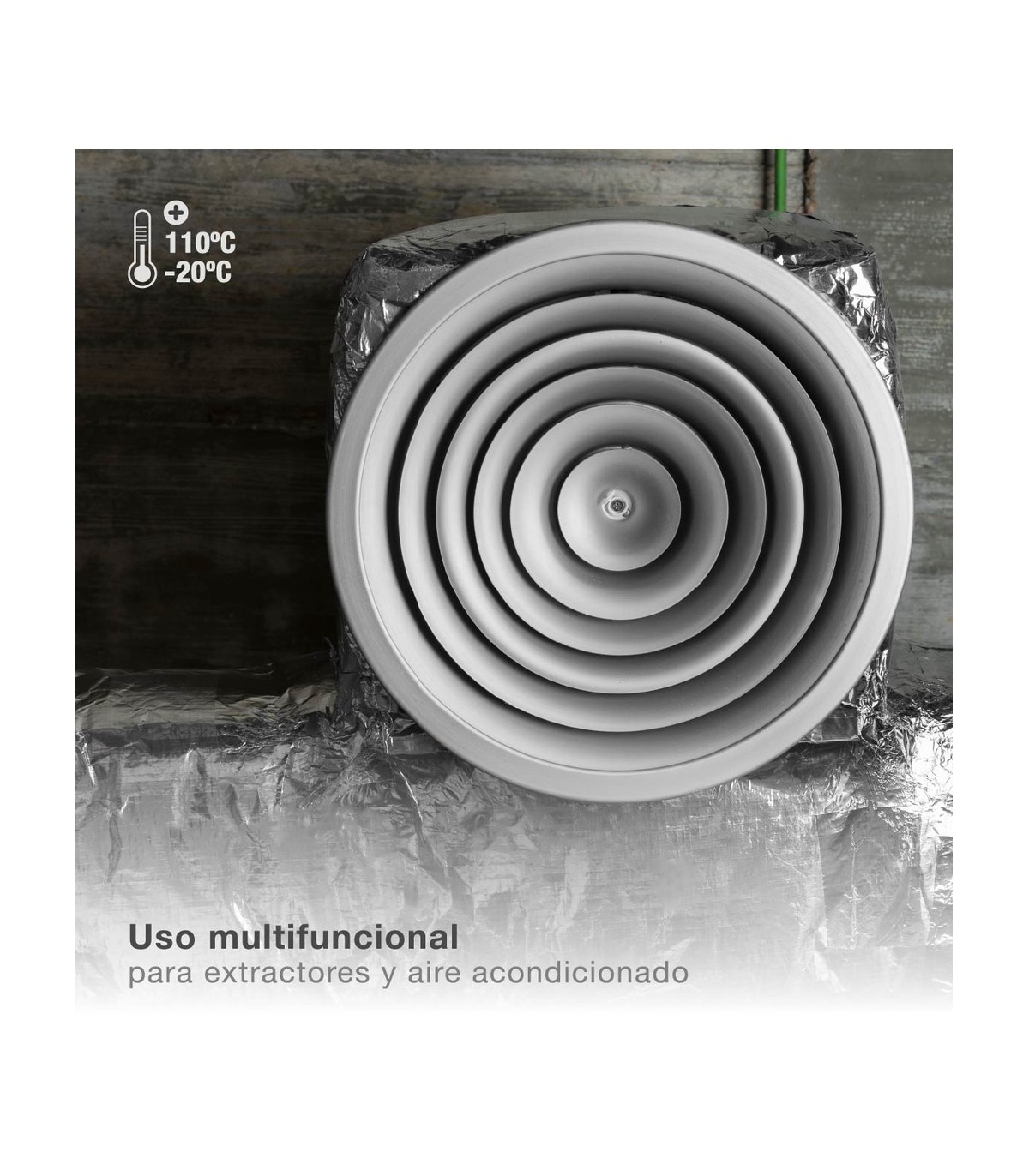 Cinta Aluminio Multiusos 50mm 10 Metros