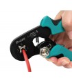 Crimpadora de punteras cuatro puntos para cables eléctricos