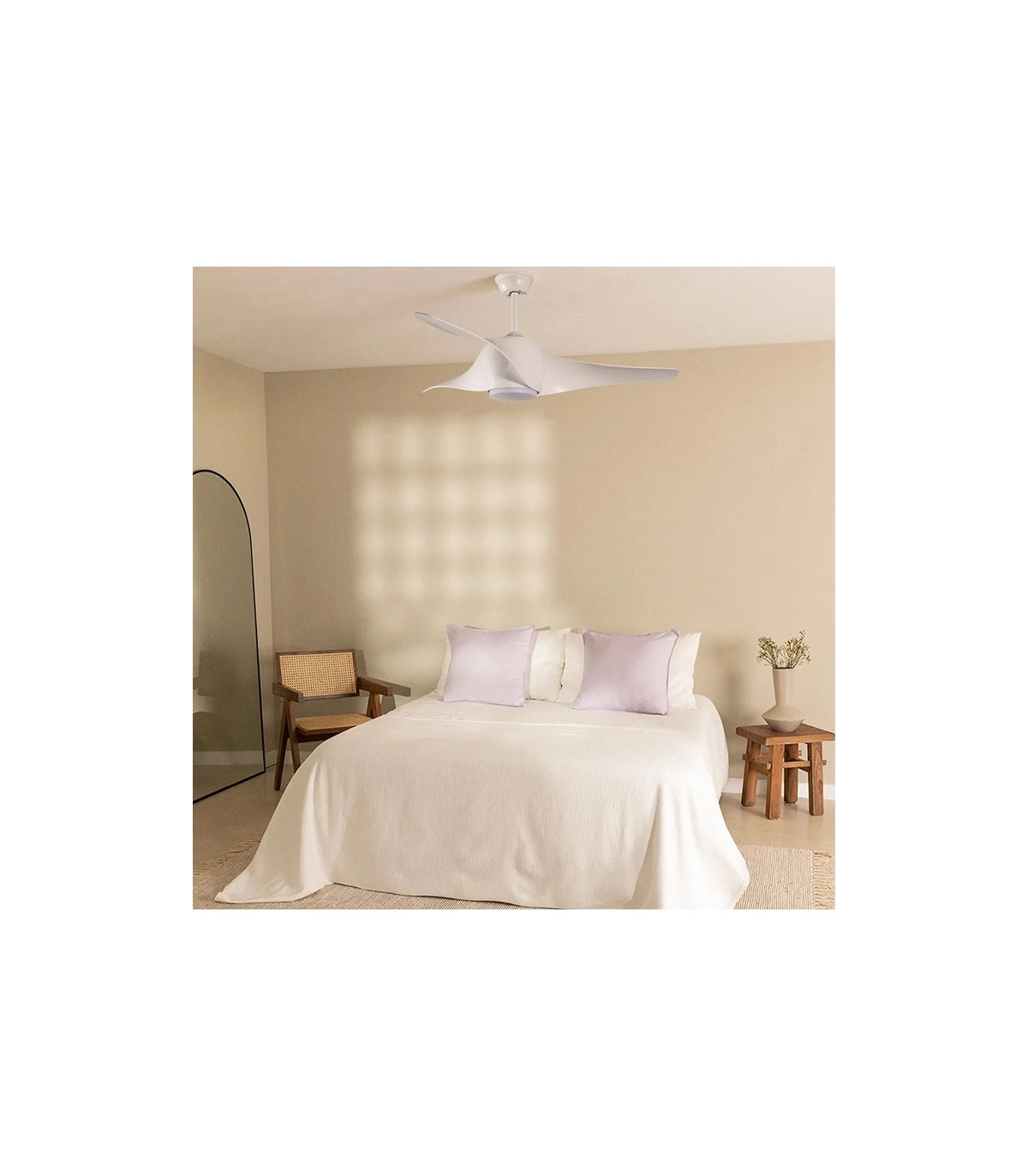 Ventilador de Techo BRUSSELS APP DC 18W 1800Lm 3 Aspas CCT