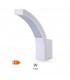 Aplique Exterior PADUM 15W 1100Lm IP54 Blanco