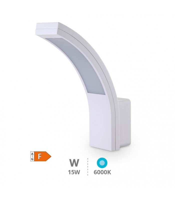 Aplique Exterior PADUM 15W 1100Lm IP54 Blanco