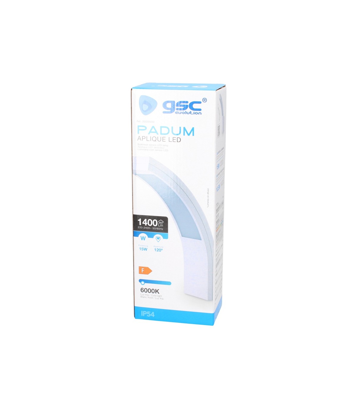 Aplique Exterior PADUM 15W 1100Lm IP54 Blanco