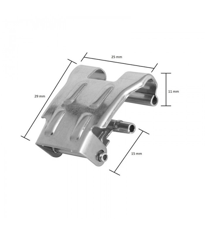 Clip Metálico Para Pantallas Estancas