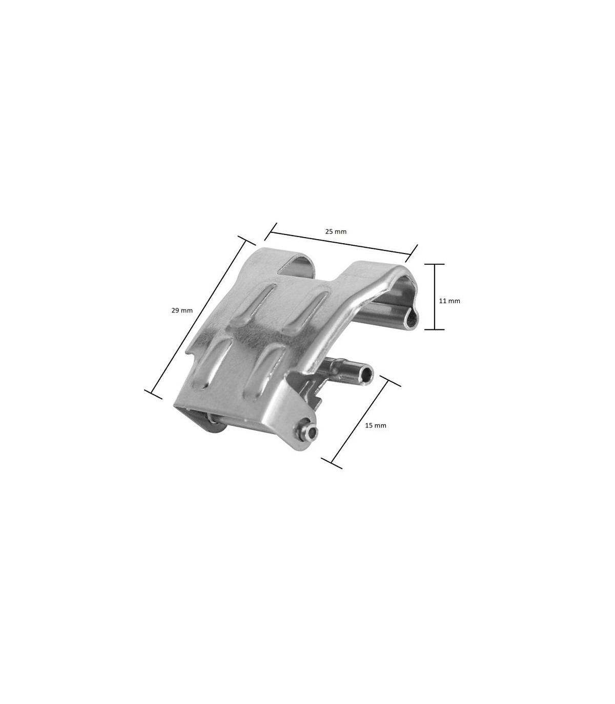 Clip Metálico Para Pantallas Estancas