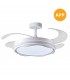 Ventilador de Techo CRETA APP DC 72W 6480Lm 4 Aspas CCT