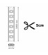 Tira Flexible Led ZIADNA 5W 500Lm/M 120Led/m IP65 DC24V -5 Metros-