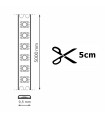 Tira Flexible Led ZIADNA 5W 500Lm/M 120Led/m IP65 DC24V -5 Metros-