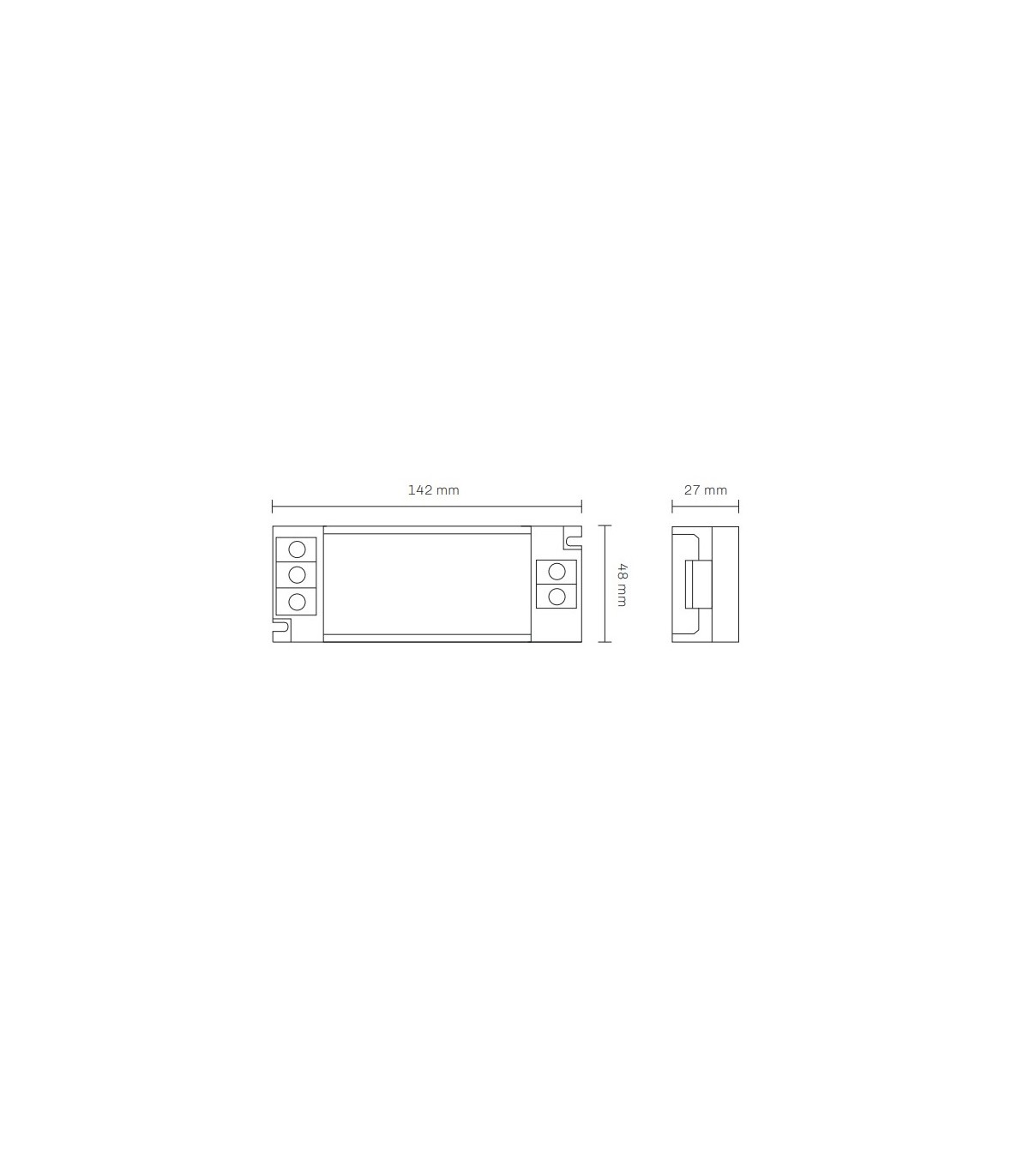 Fuente Alimentación SLIM-R 40W (DC24V) 1.66A IP20