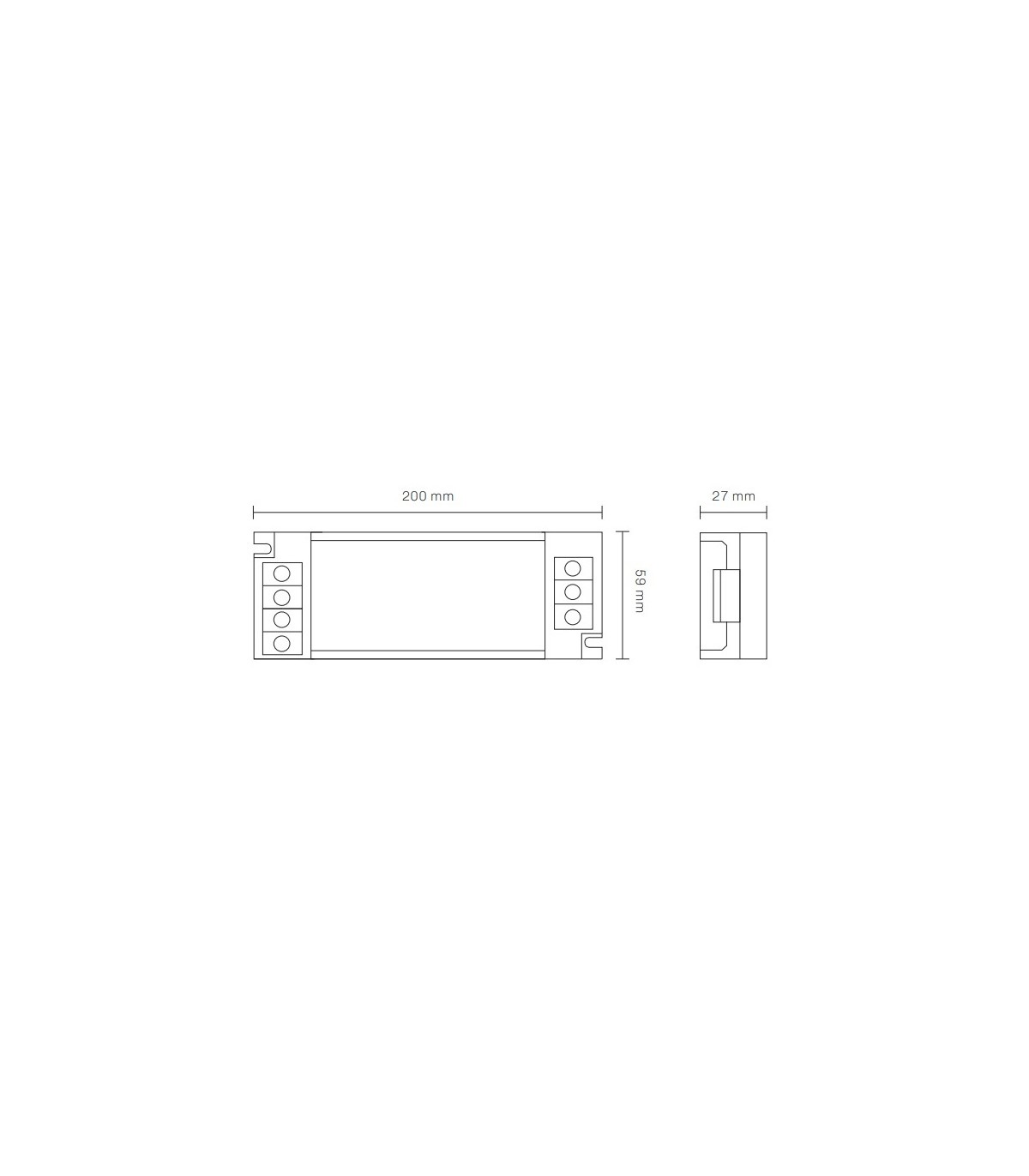 Fuente Alimentación SLIM-R 200W (DC24V) 8.33A IP20