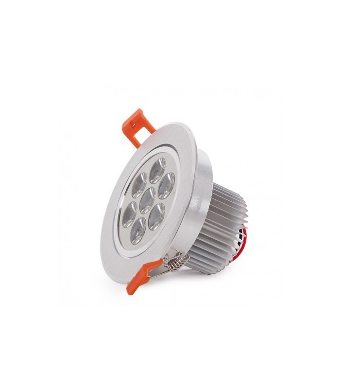 Downlight LED 7W 700Lm 60º IP20 Cromo