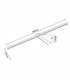 Aplique Pared Led BELLINI Blanco 59Cm 6.5W 620Lm IP20