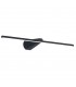 Aplique Pared Led BELLINI Negro 59Cm 6.5W 620Lm IP20