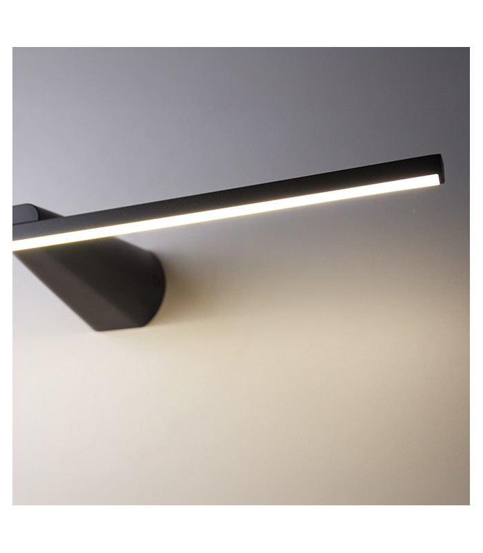 Aplique Pared Led BELLINI Negro 88Cm 8.5W 820Lm IP20