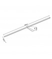 Aplique Pared Led BELLINI Negro 88Cm 8.5W 820Lm IP20