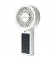 Mini ventilador de mano VAINIO USB/Solar recargable Blanco
