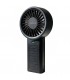 Mini ventilador de mano VAINIO USB/Solar recargable Negro