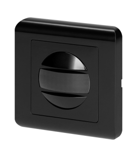 Detector Movimiento ORNO Empotrable Pared 9m IP20 Negro
