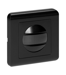 Detector Movimiento ORNO Empotrable Pared 9m IP20 Negro