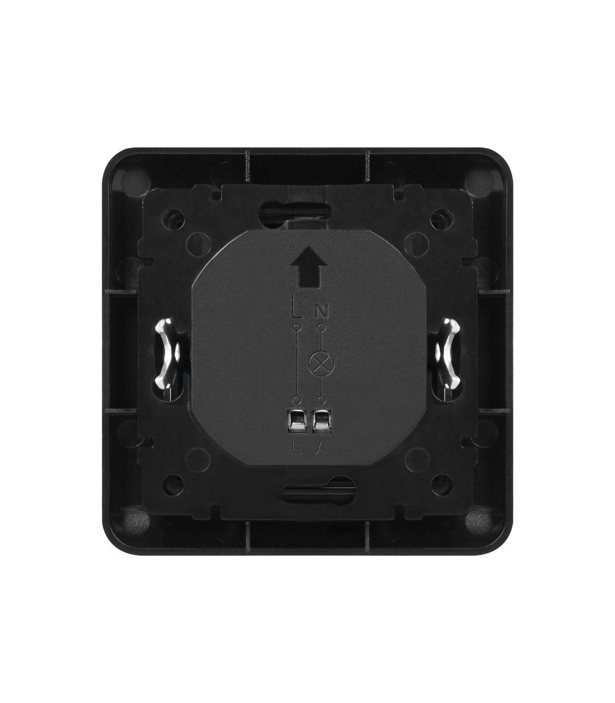 Detector Movimiento ORNO Empotrable Pared 9m IP20 Negro