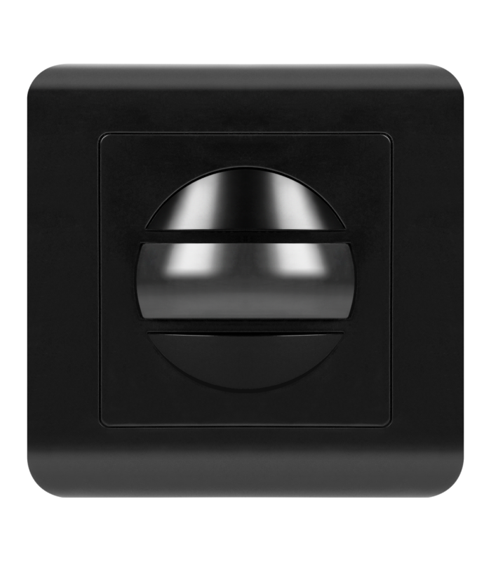 Detector Movimiento ORNO Empotrable Pared 9m IP20 Negro