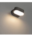 Aplique de Pared Led JUNY Antracita 7W 820Lm IP54 CCT