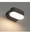 Aplique de Pared Led JUNY Antracita 7W 820Lm IP54 CCT