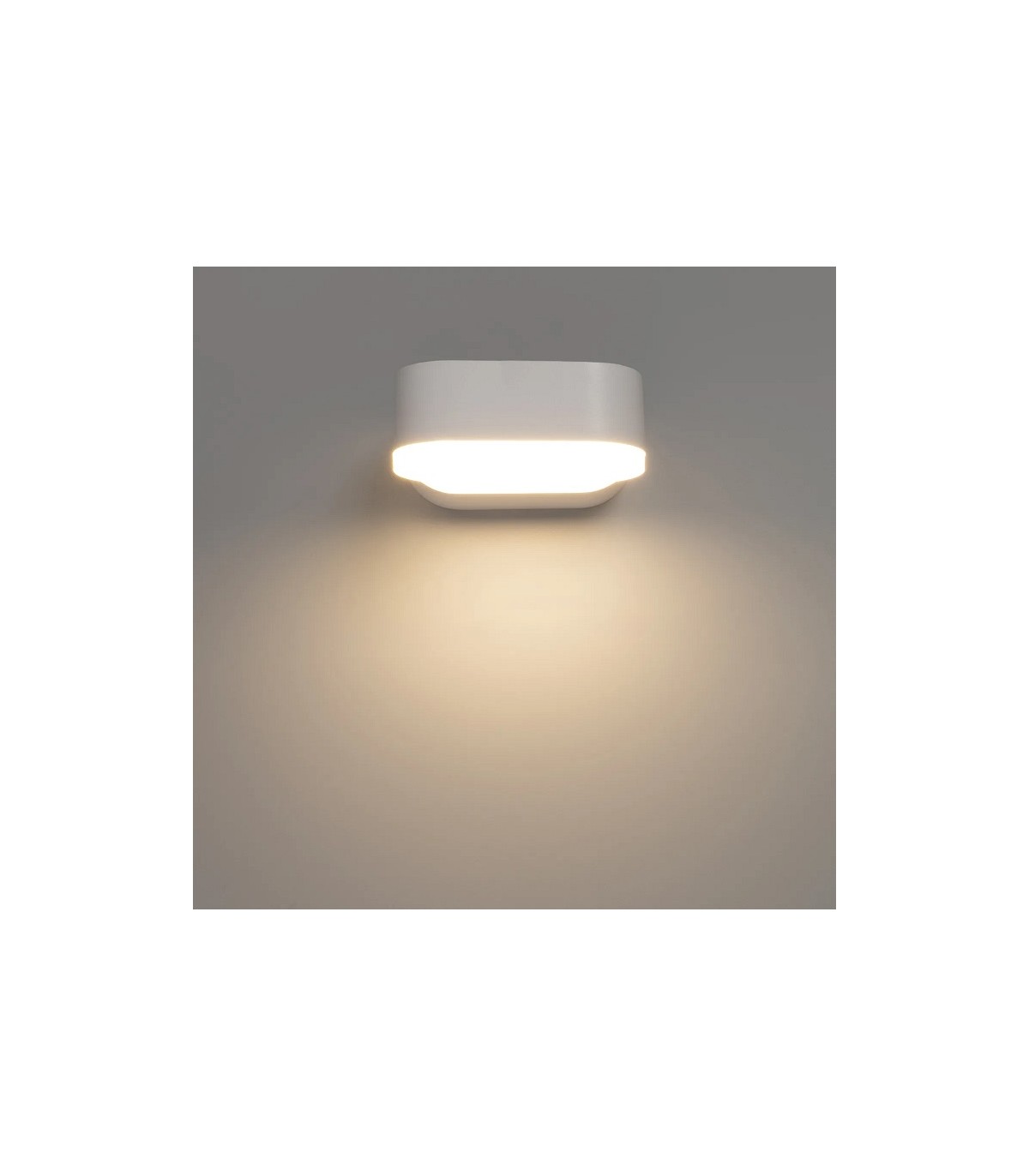 Aplique de Pared Led JUNY Blanco 7W 820Lm IP54 CCT