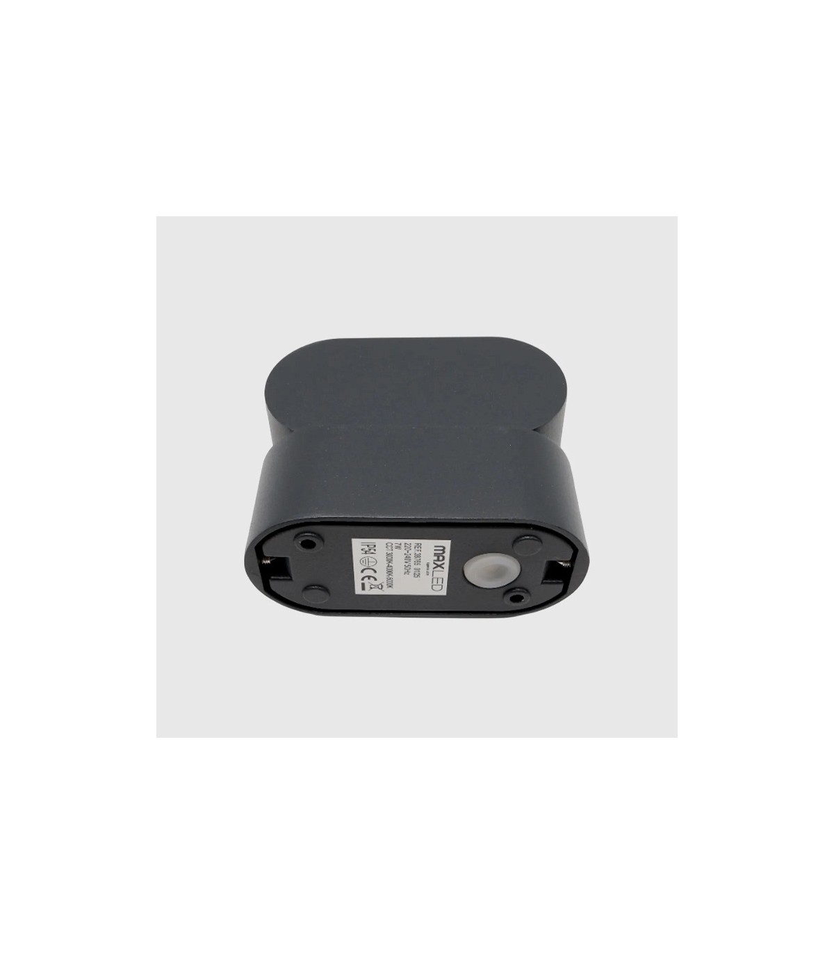 Aplique de Pared Led JUNY Antracita 7W 820Lm IP54 CCT