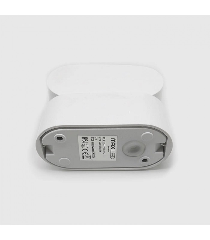 Aplique de Pared Led JUNY Blanco 7W 820Lm IP54 CCT