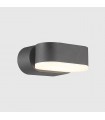 Aplique de Pared Led JUNY Antracita 7W 820Lm IP54 CCT