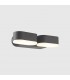 Aplique de Pared Led JUNY Antracita 2x6W 1630Lm IP54 CCT