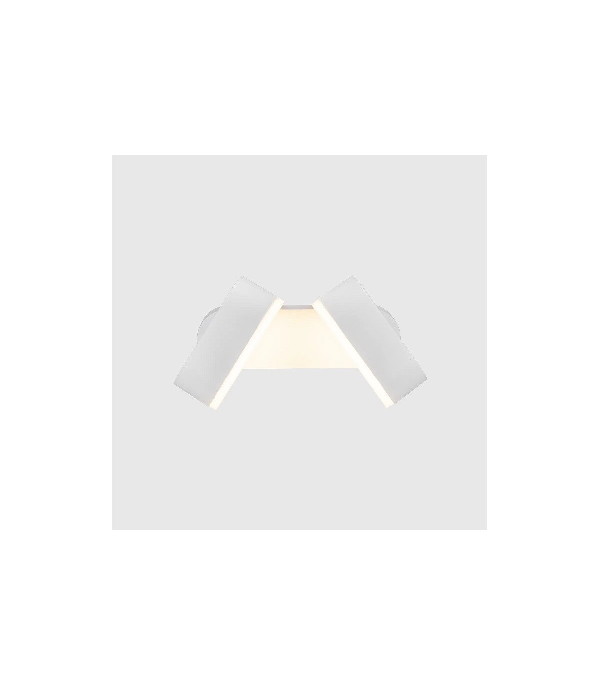 Aplique de Pared Led JUNY Blanco 2x6W 1630Lm IP54 CCT