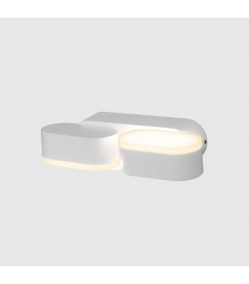 Aplique de Pared Led JUNY Blanco 2x6W 1630Lm IP54 CCT